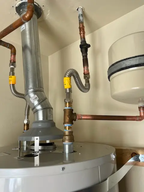 Water heater installation and plumbing repair in Brookeville